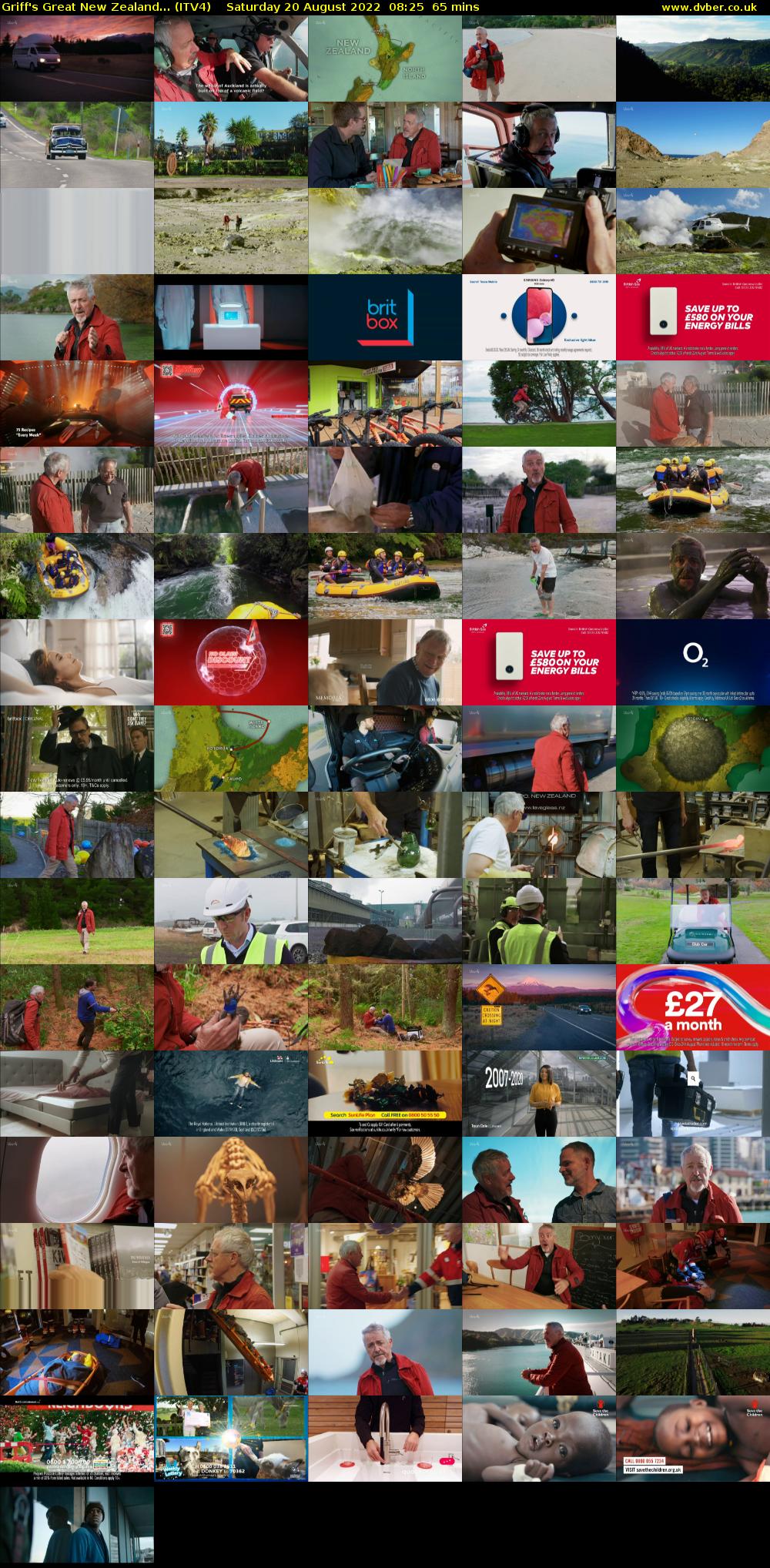 Griff's Great New Zealand... (ITV4) Saturday 20 August 2022 08:25 - 09:30