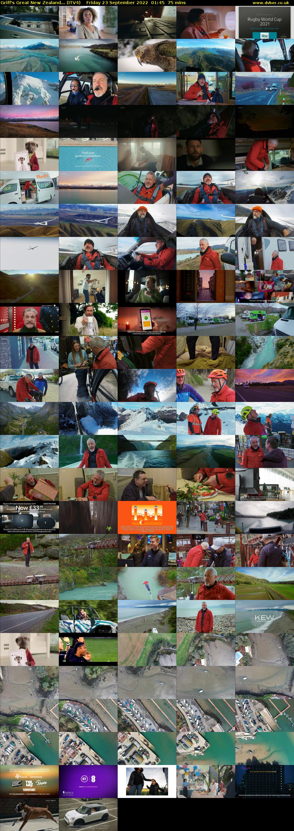 Griff's Great New Zealand... (ITV4) Friday 23 September 2022 01:45 - 03:00