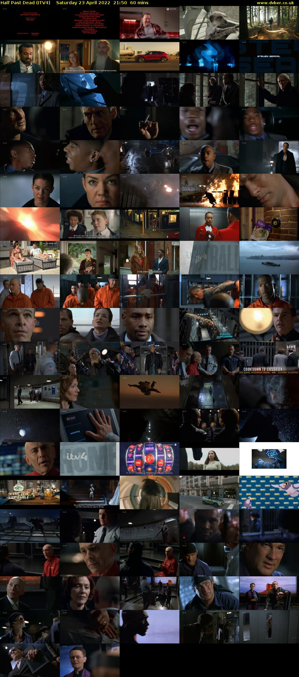 Half Past Dead (ITV4) Saturday 23 April 2022 21:50 - 22:50