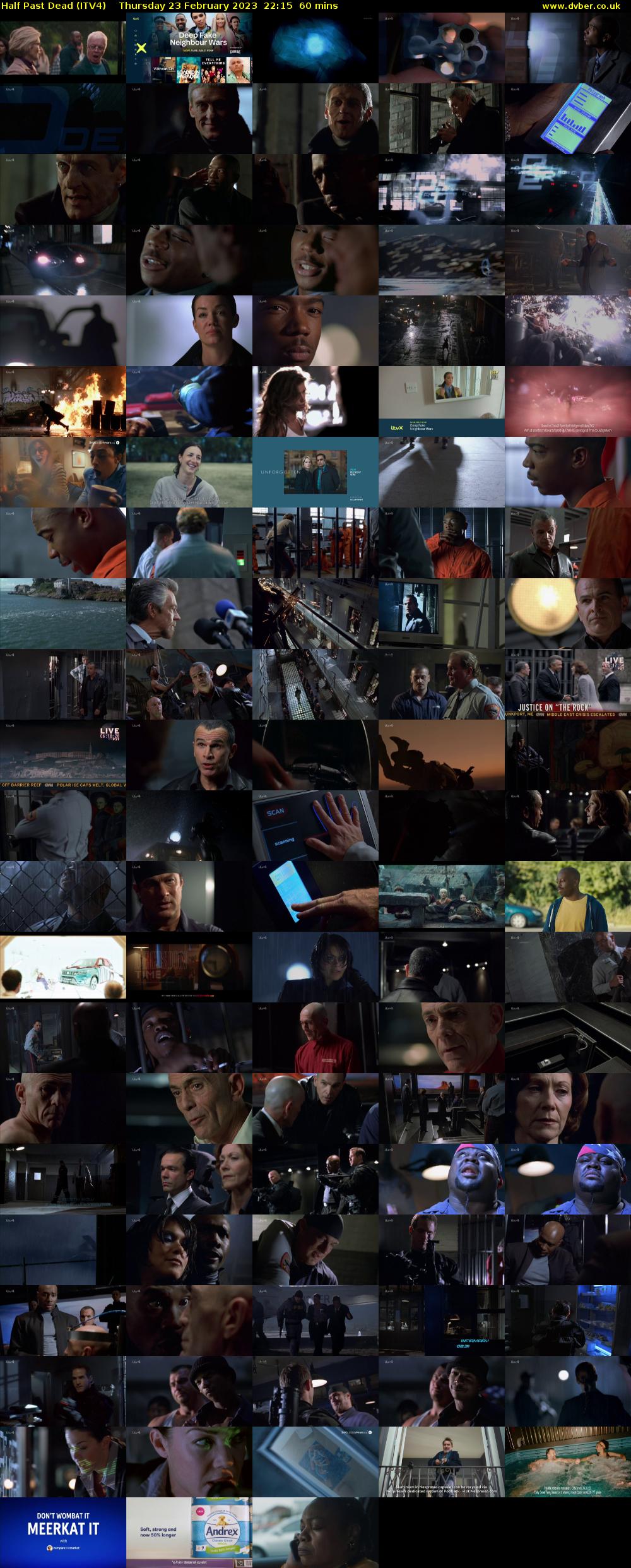 Half Past Dead (ITV4) Thursday 23 February 2023 22:15 - 23:15