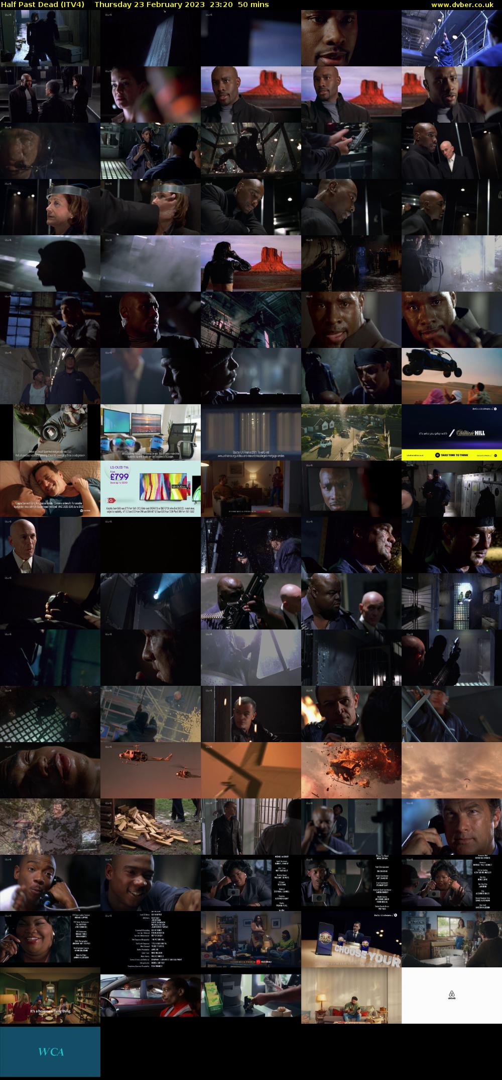 Half Past Dead (ITV4) Thursday 23 February 2023 23:20 - 00:10
