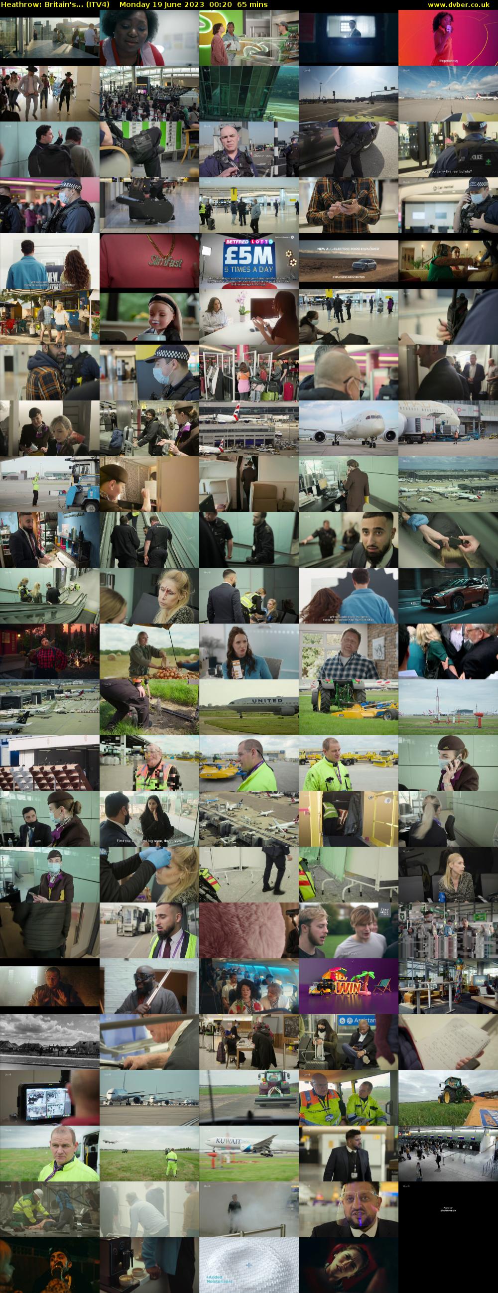 Heathrow: Britain's... (ITV4) Monday 19 June 2023 00:20 - 01:25