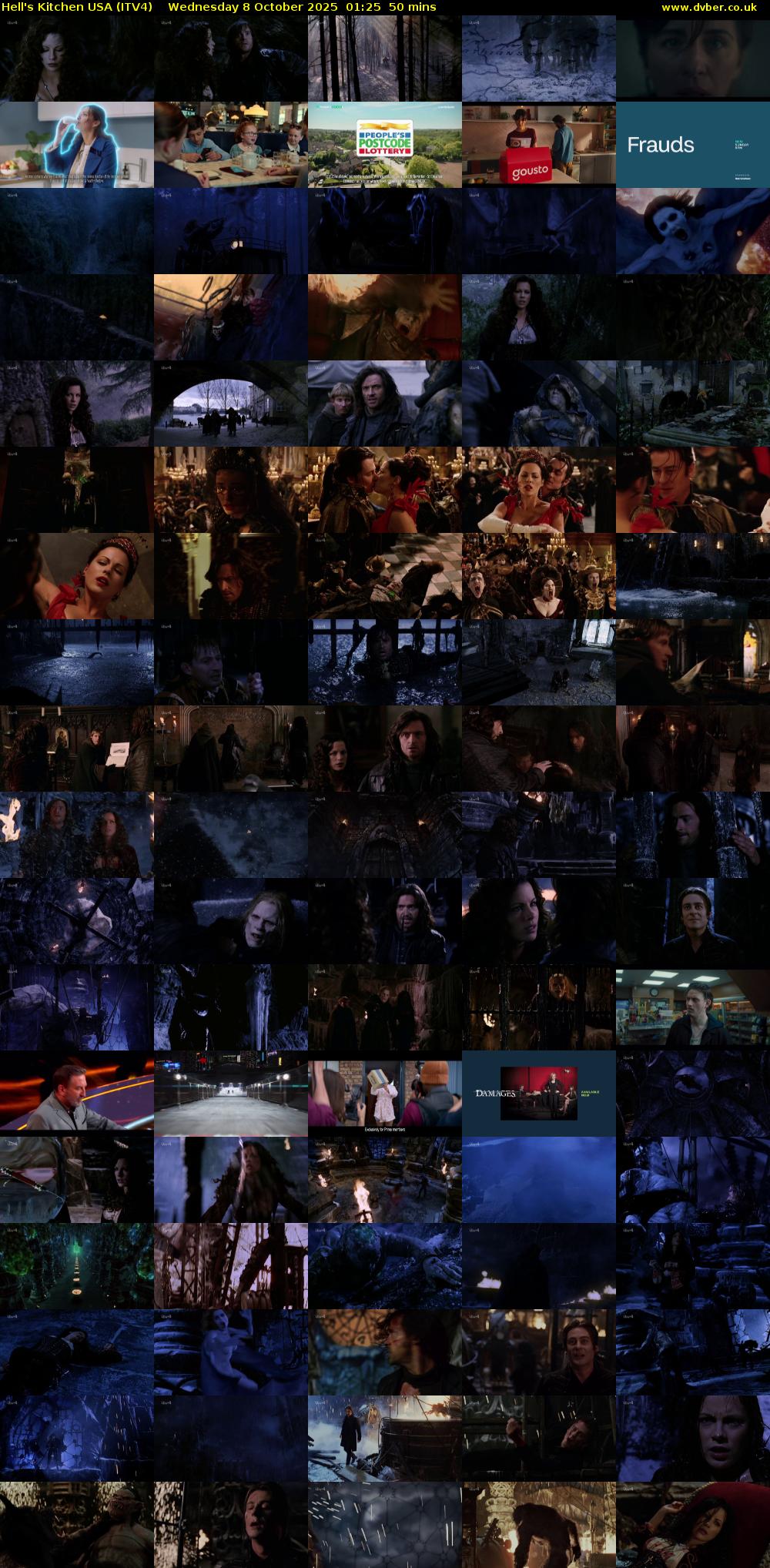 Hell's Kitchen USA (ITV4) Wednesday 8 October 2025 01:25 - 02:15