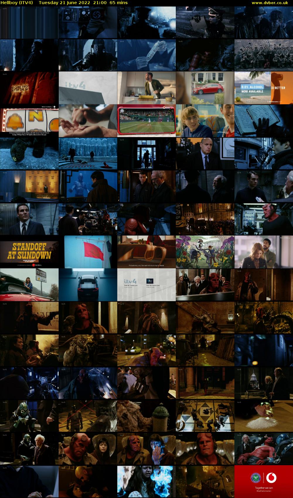 Hellboy (ITV4) Tuesday 21 June 2022 21:00 - 22:05