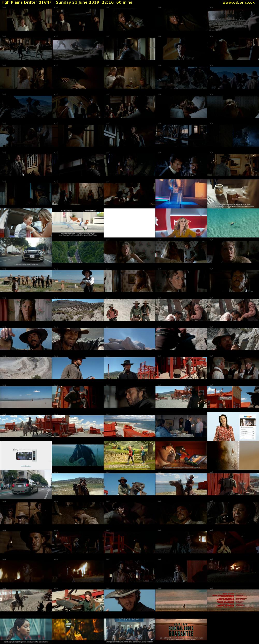 High Plains Drifter (ITV4) Sunday 23 June 2019 22:10 - 23:10