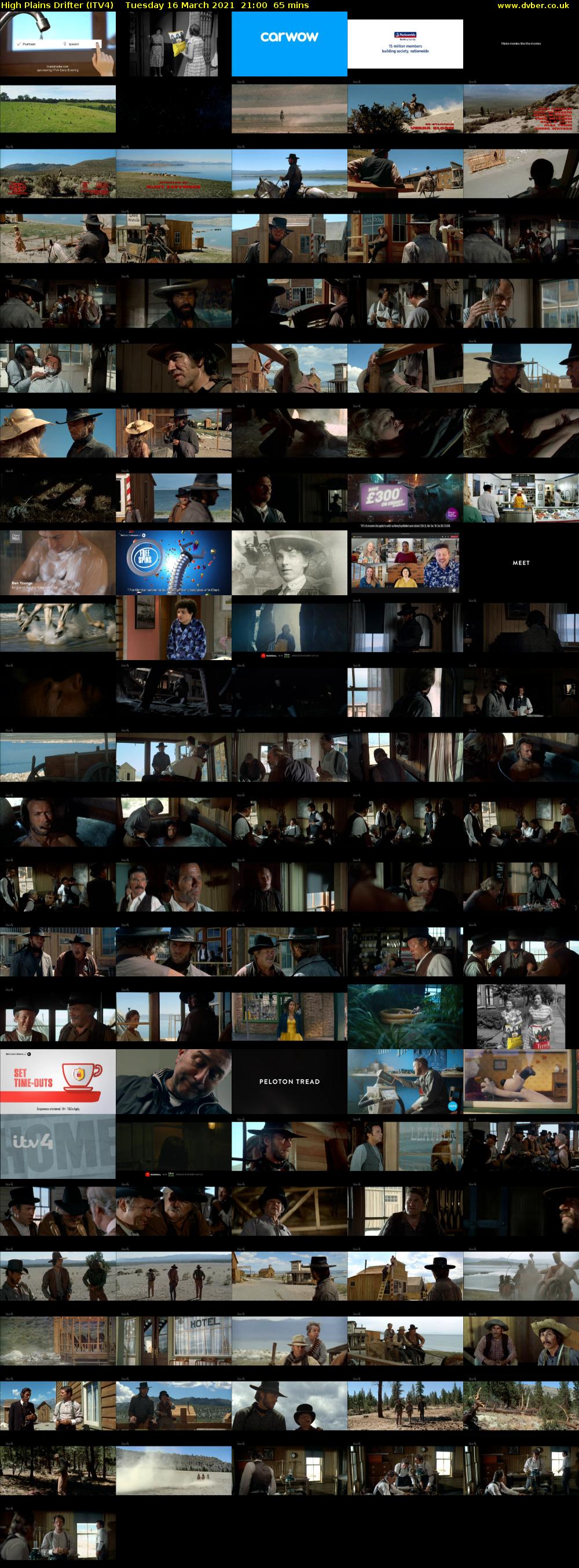 High Plains Drifter (ITV4) Tuesday 16 March 2021 21:00 - 22:05