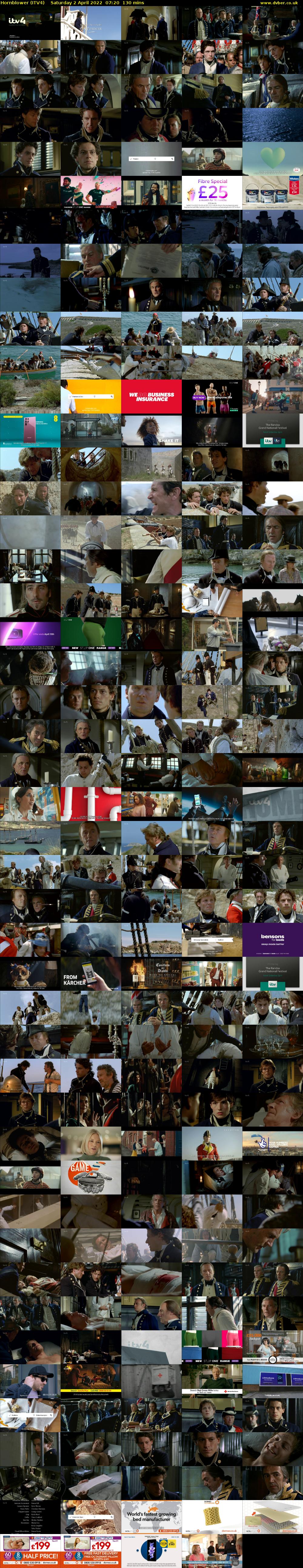 Hornblower (ITV4) Saturday 2 April 2022 07:20 - 09:30