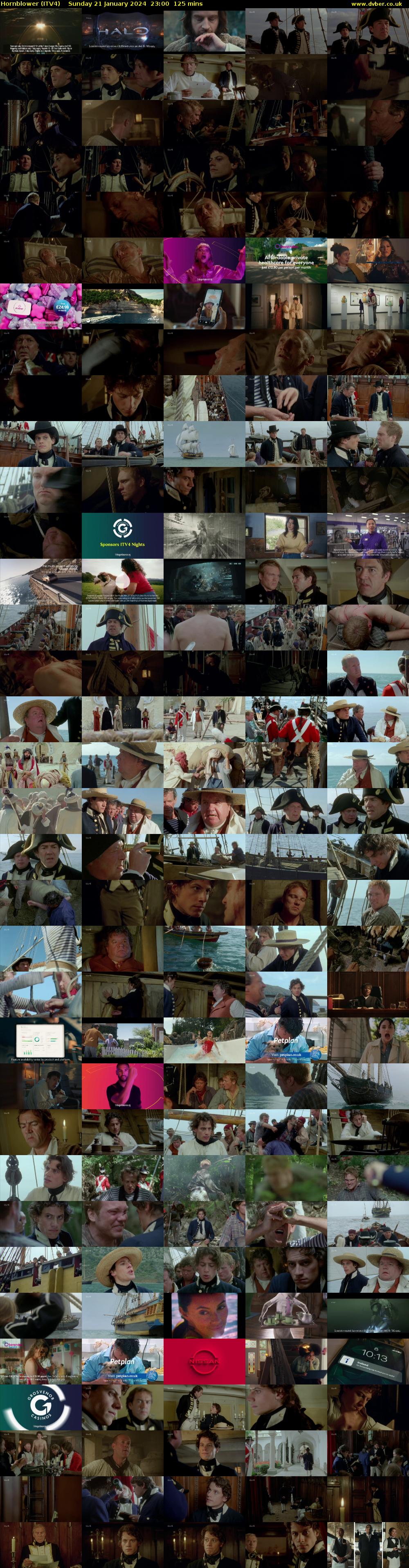 Hornblower (ITV4) Sunday 21 January 2024 23:00 - 01:05