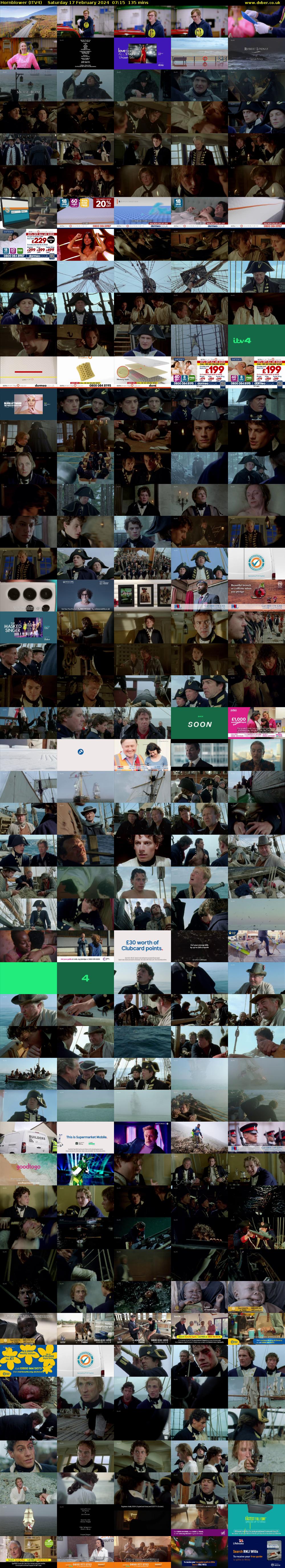 Hornblower (ITV4) Saturday 17 February 2024 07:15 - 09:30