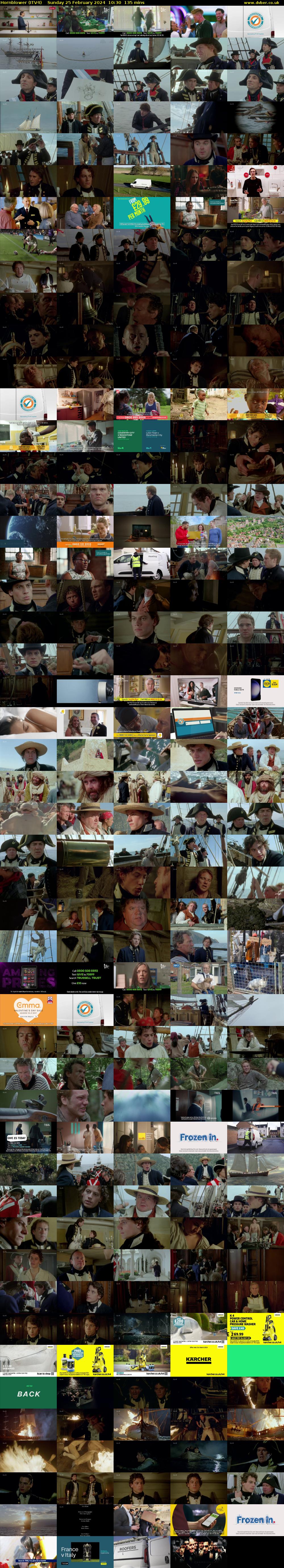 Hornblower (ITV4) Sunday 25 February 2024 10:30 - 12:45