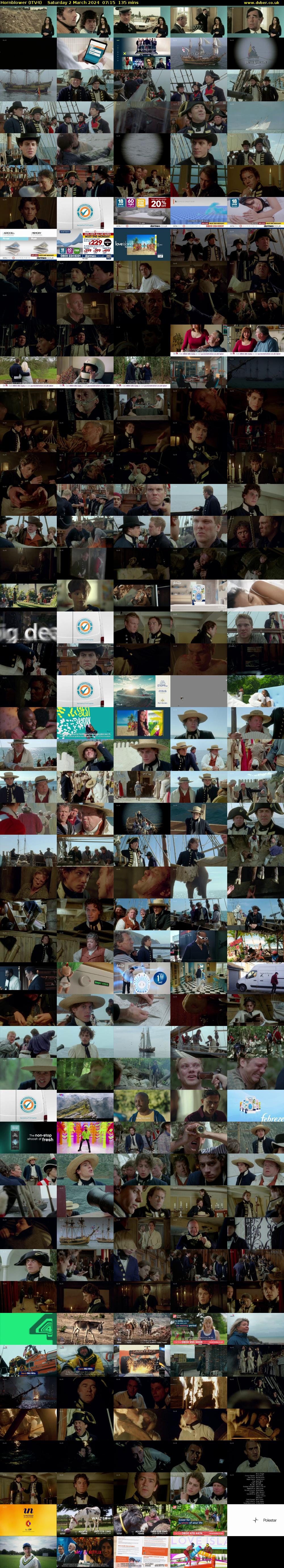 Hornblower (ITV4) Saturday 2 March 2024 07:15 - 09:30