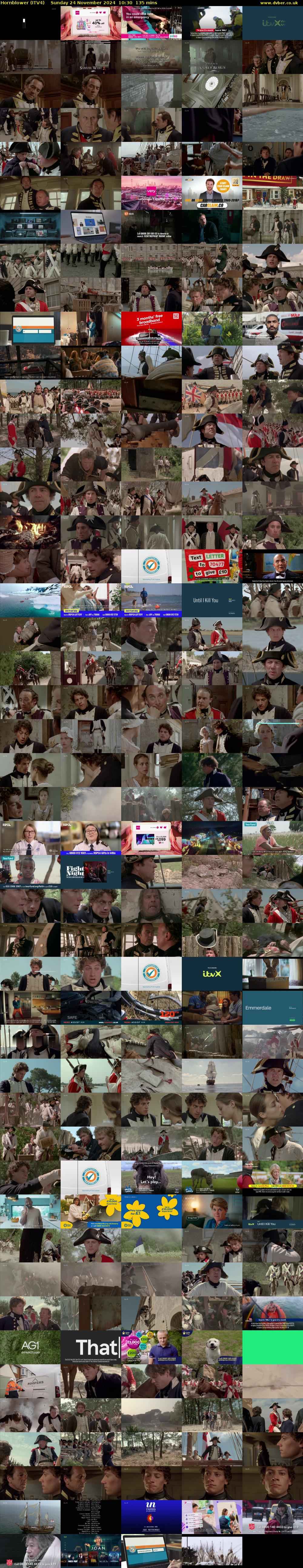 Hornblower (ITV4) Sunday 24 November 2024 10:30 - 12:45