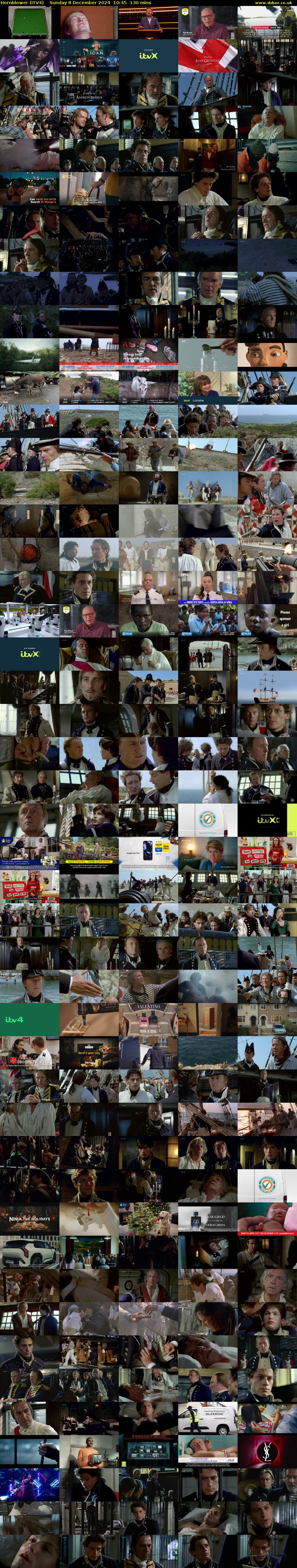 Hornblower (ITV4) Sunday 8 December 2024 10:45 - 12:55