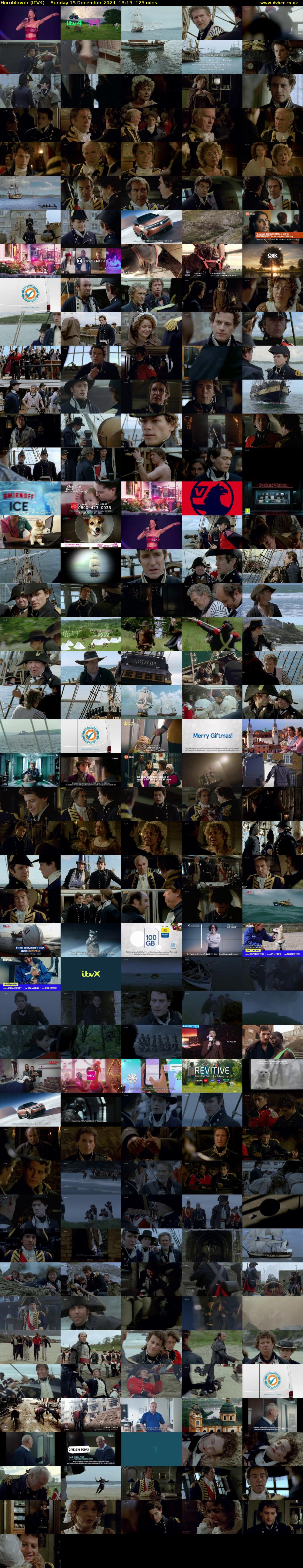 Hornblower (ITV4) Sunday 15 December 2024 13:15 - 15:20