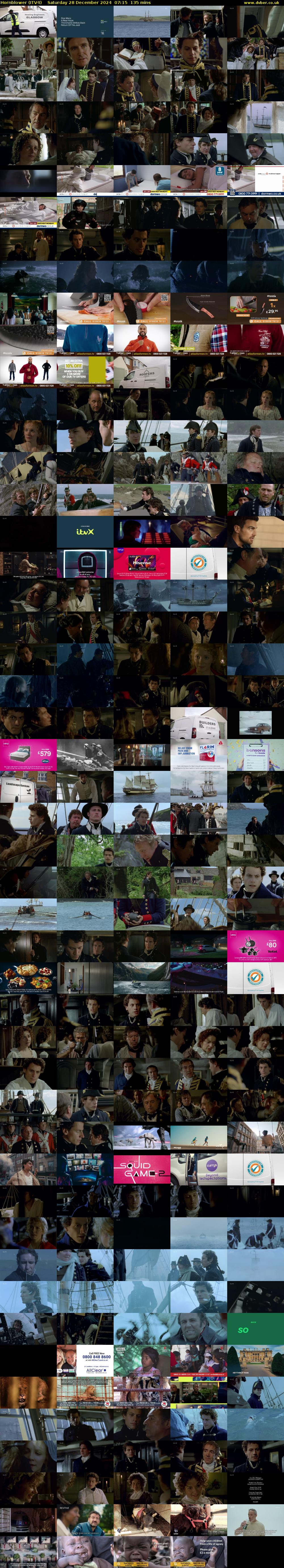 Hornblower (ITV4) Saturday 28 December 2024 07:15 - 09:30