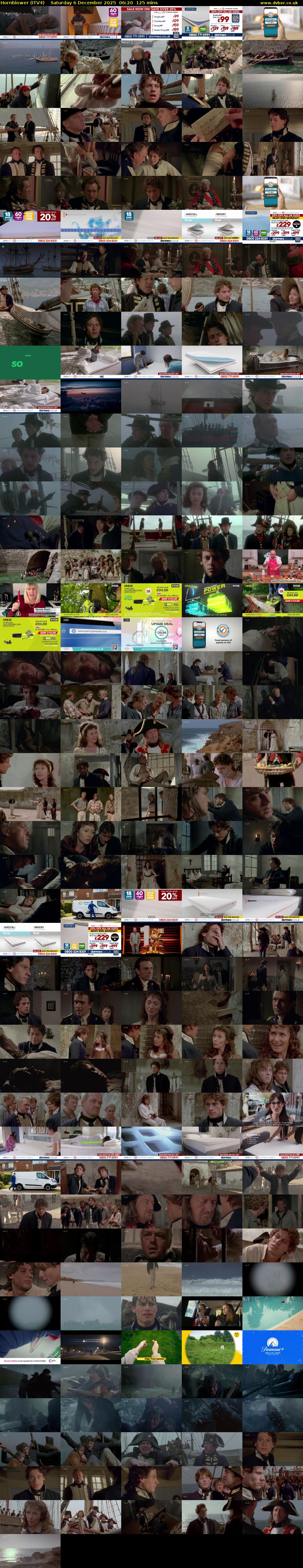 Hornblower (ITV4) Saturday 6 December 2025 06:20 - 08:25