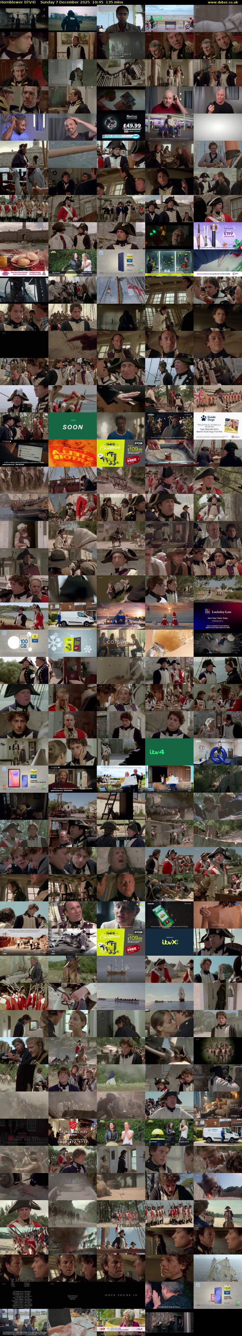 Hornblower (ITV4) Sunday 7 December 2025 10:45 - 13:00