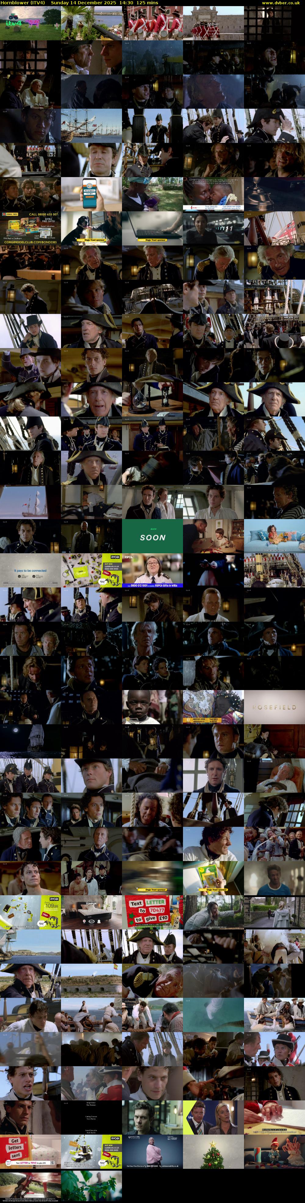 Hornblower (ITV4) Sunday 14 December 2025 14:30 - 16:35