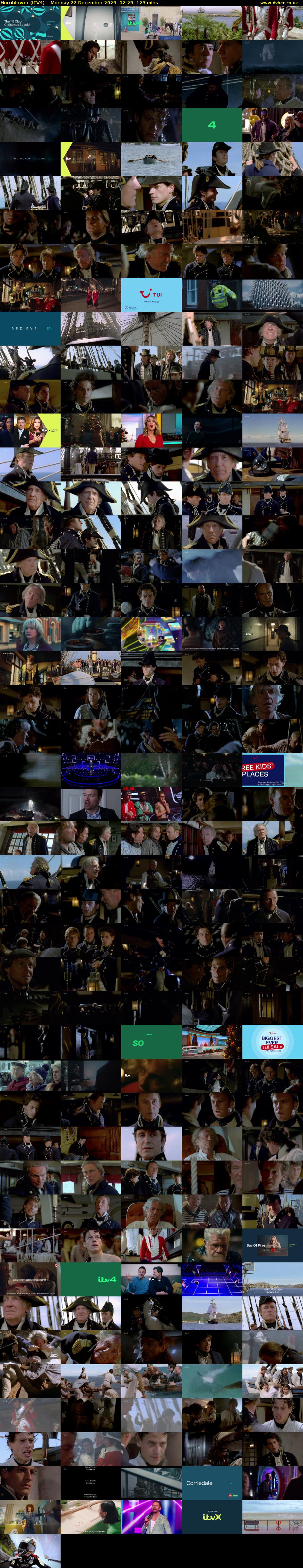 Hornblower (ITV4) Monday 22 December 2025 02:25 - 04:30