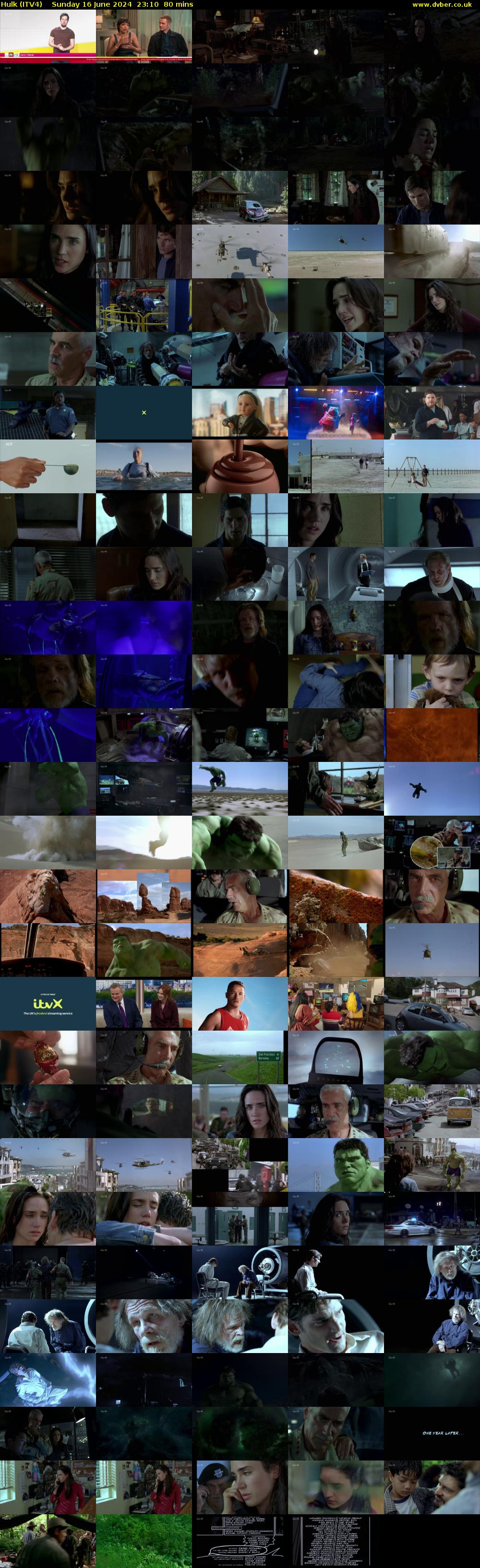 Hulk (ITV4) Sunday 16 June 2024 23:10 - 00:30
