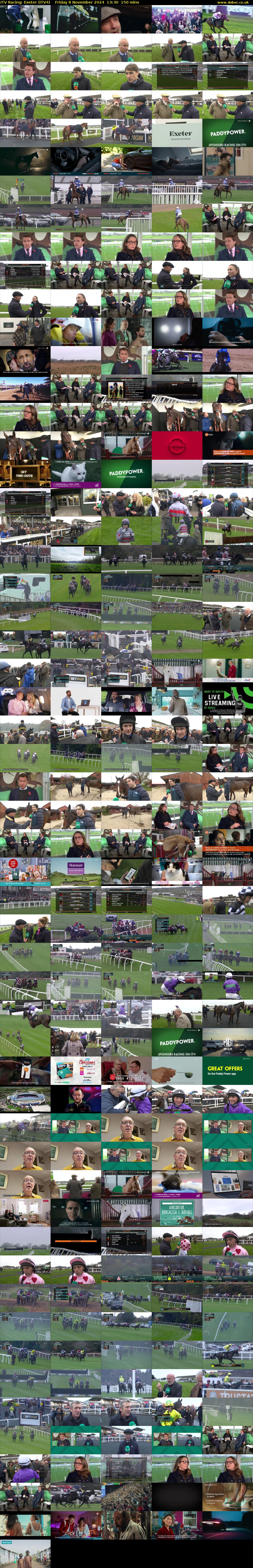 ITV Racing: Exeter (ITV4) Friday 8 November 2024 13:30 - 16:00