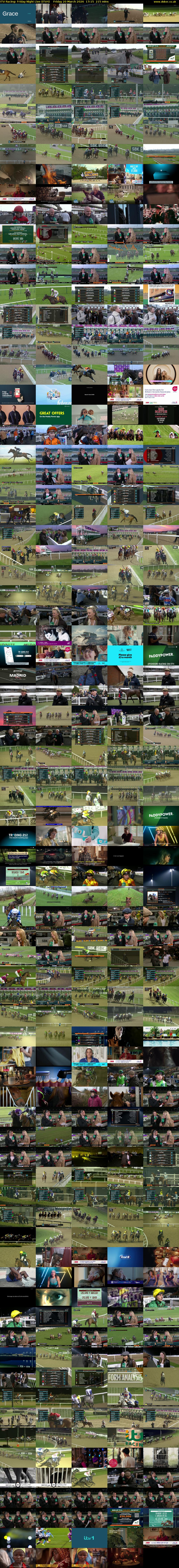 ITV Racing: Friday Night Live (ITV4) Friday 20 March 2026 17:15 - 20:50