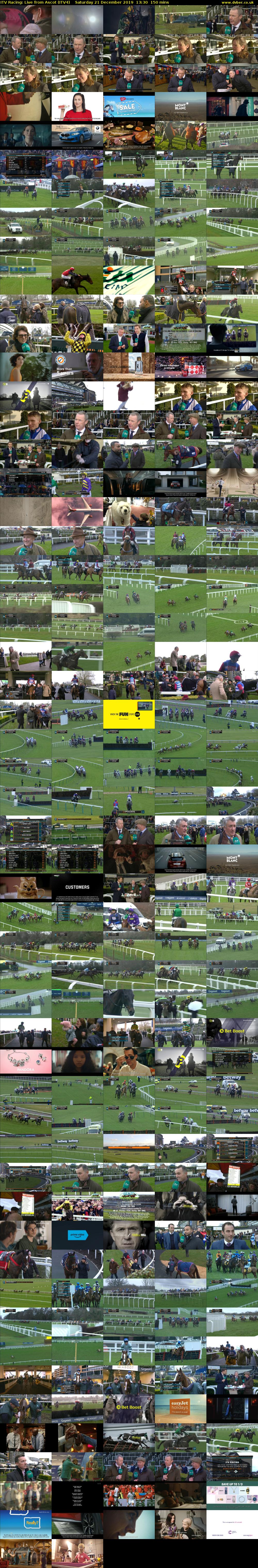 ITV Racing: Live from Ascot (ITV4) Saturday 21 December 2019 13:30 - 16:00