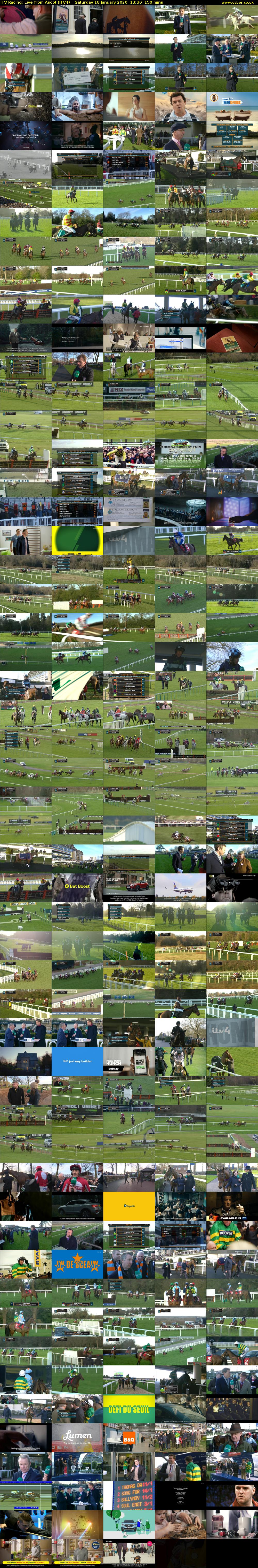 ITV Racing: Live from Ascot (ITV4) Saturday 18 January 2020 13:30 - 16:00