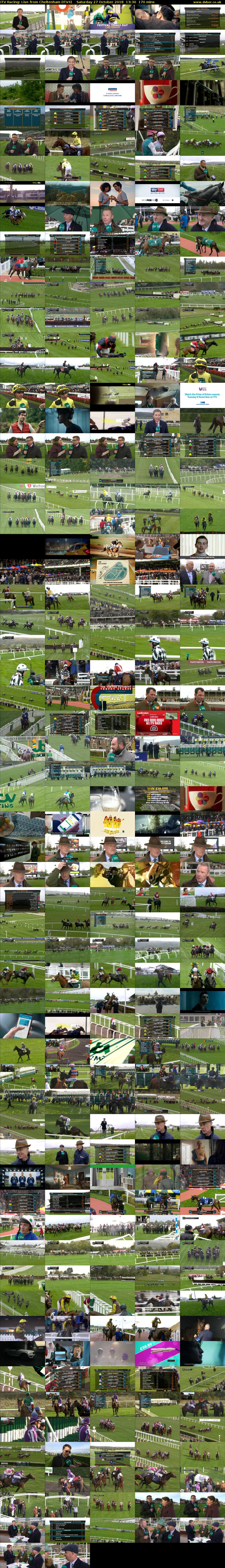 ITV Racing: Live from Cheltenham (ITV4) Saturday 27 October 2018 13:30 - 16:20