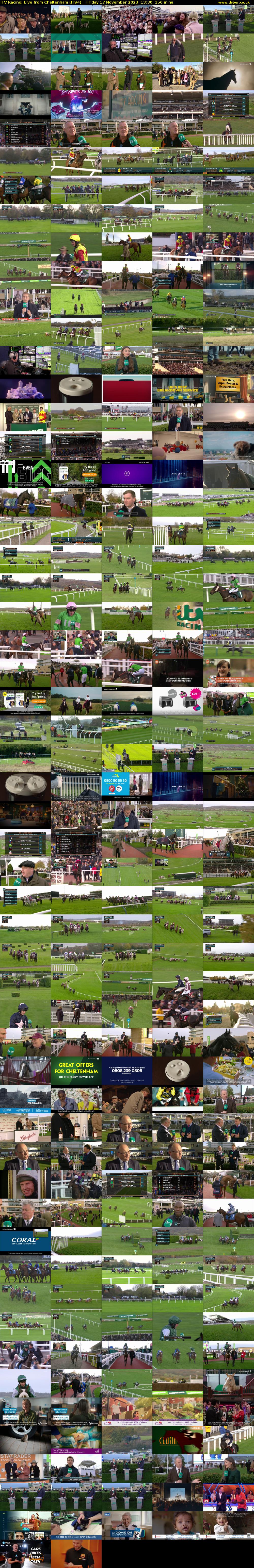 ITV Racing: Live from Cheltenham (ITV4) Friday 17 November 2023 13:30 - 16:00