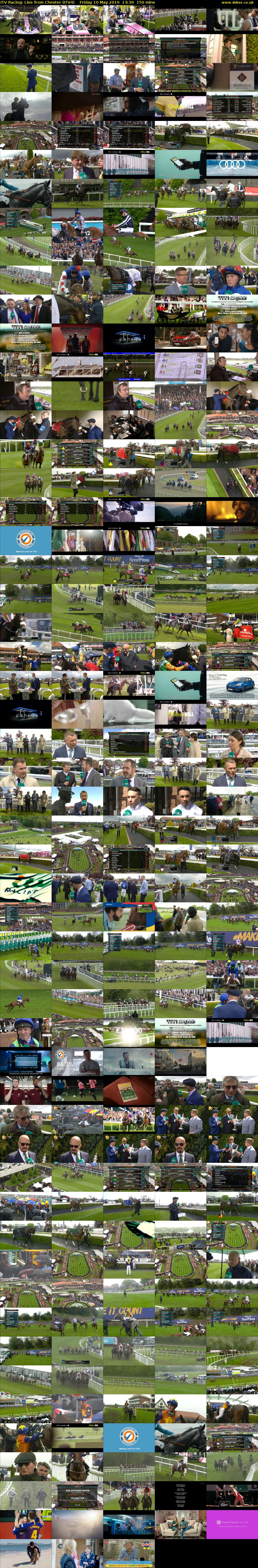 ITV Racing: Live from Chester (ITV4) Friday 10 May 2019 13:30 - 16:00