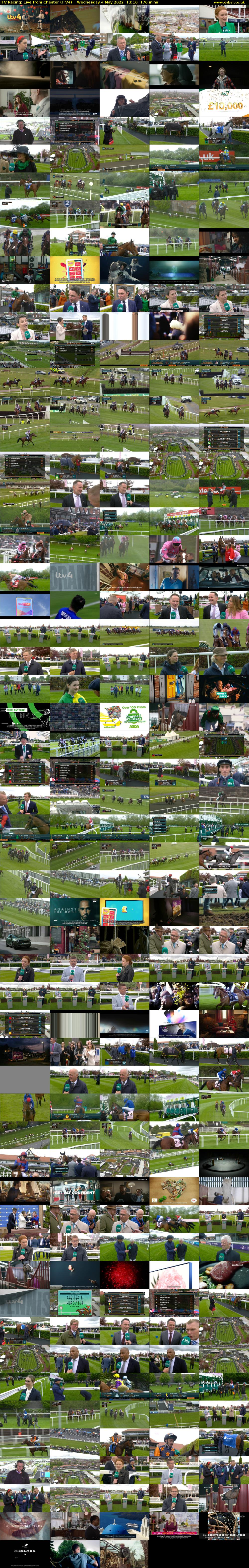 ITV Racing: Live from Chester (ITV4) Wednesday 4 May 2022 13:10 - 16:00
