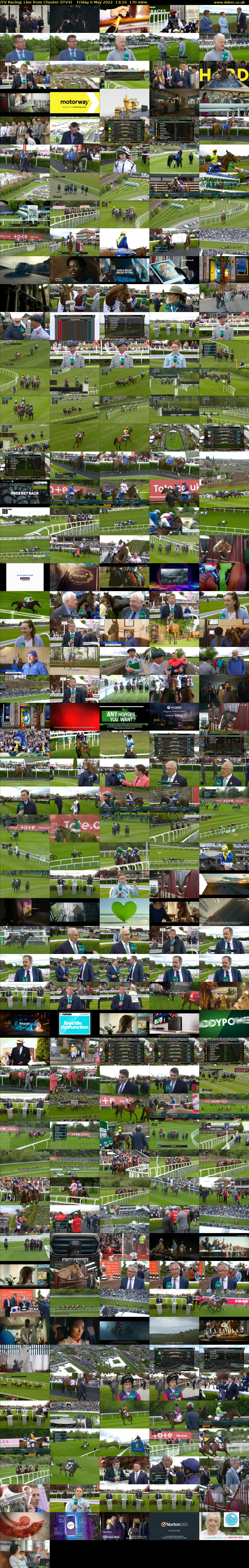ITV Racing: Live from Chester (ITV4) Friday 6 May 2022 13:10 - 16:00