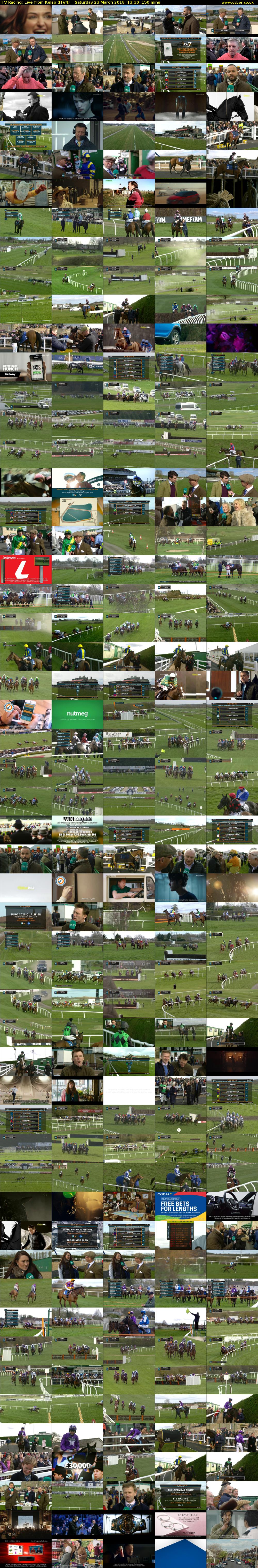 ITV Racing: Live from Kelso (ITV4) Saturday 23 March 2019 13:30 - 16:00