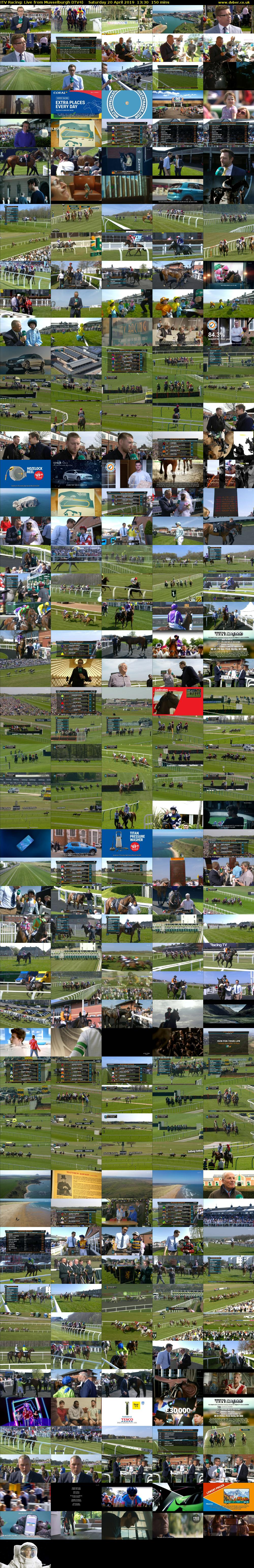 ITV Racing: Live from Musselburgh (ITV4) Saturday 20 April 2019 13:30 - 16:00