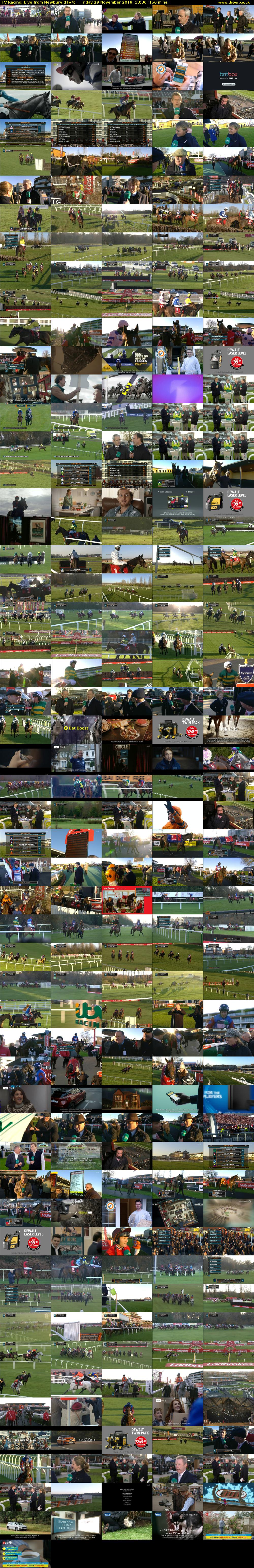 ITV Racing: Live from Newbury (ITV4) Friday 29 November 2019 13:30 - 16:00