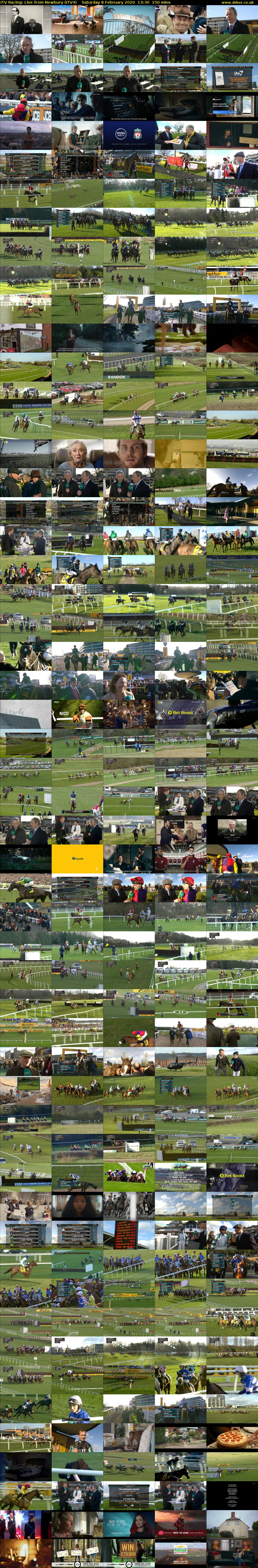ITV Racing: Live from Newbury (ITV4) Saturday 8 February 2020 13:30 - 16:00