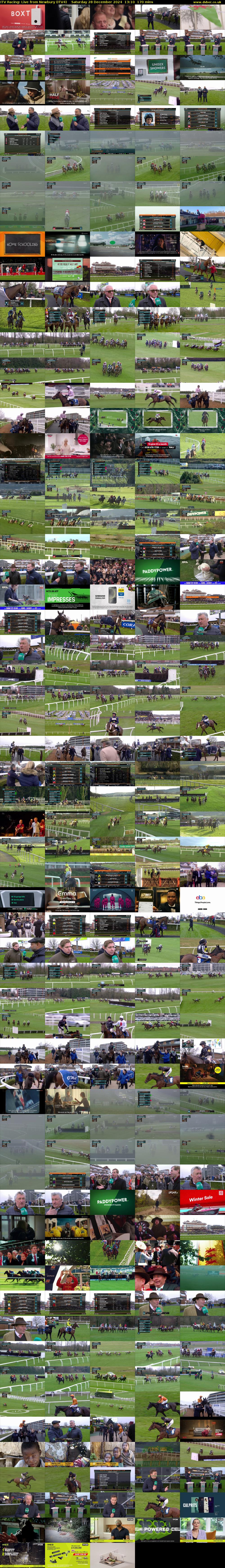 ITV Racing: Live from Newbury (ITV4) Saturday 28 December 2024 13:10 - 16:00
