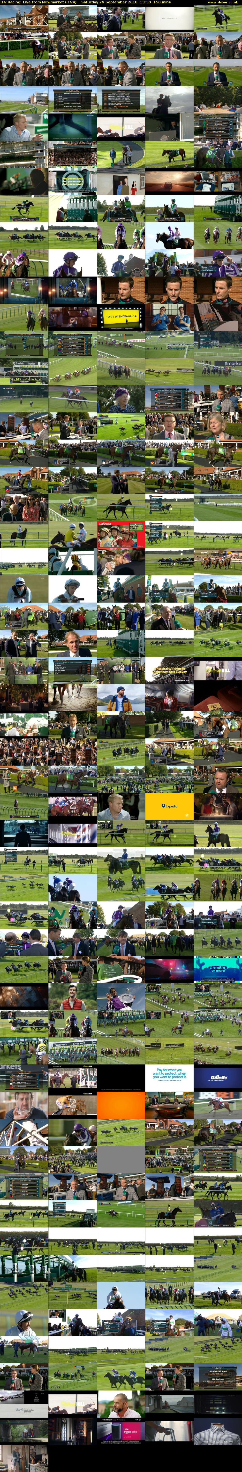 ITV Racing: Live from Newmarket (ITV4) Saturday 29 September 2018 13:30 - 16:00