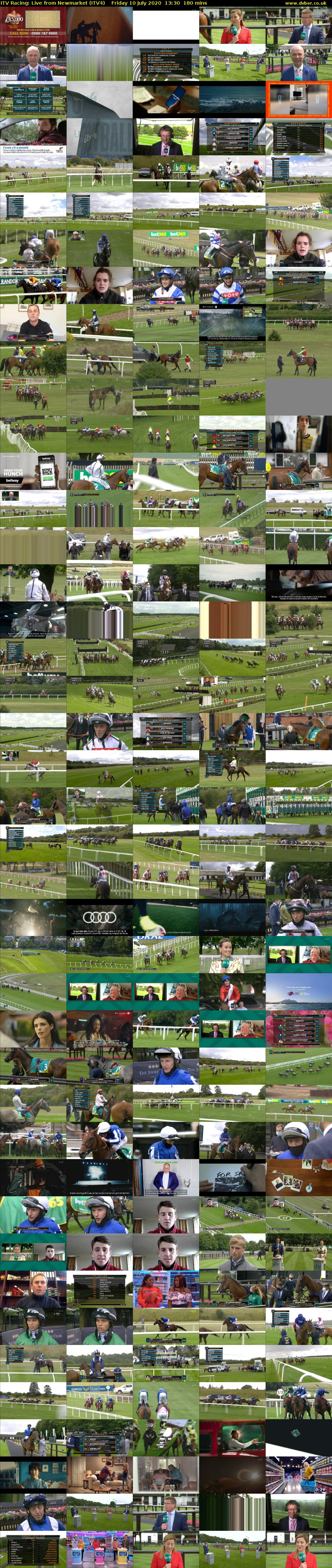 ITV Racing: Live from Newmarket (ITV4) Friday 10 July 2020 13:30 - 16:30