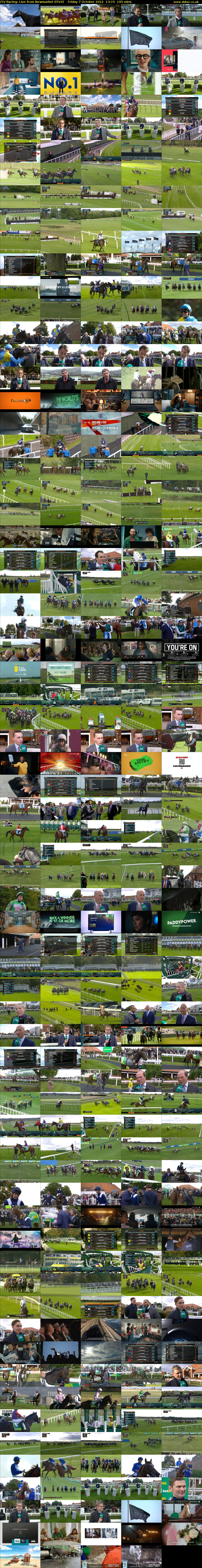 ITV Racing: Live from Newmarket (ITV4) Friday 7 October 2022 13:15 - 16:30