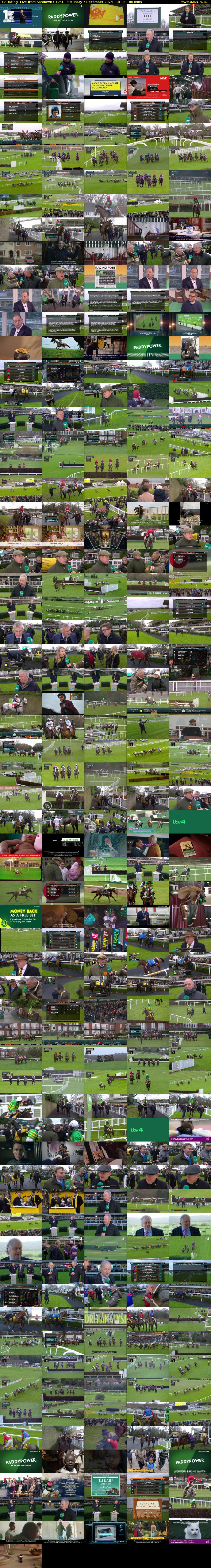 ITV Racing: Live from Sandown (ITV4) Saturday 7 December 2024 13:00 - 16:00