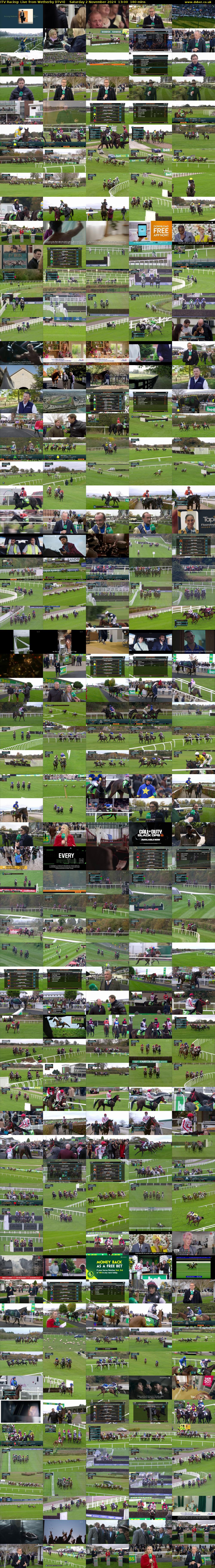 ITV Racing: Live from Wetherby (ITV4) Saturday 2 November 2024 13:00 - 16:00
