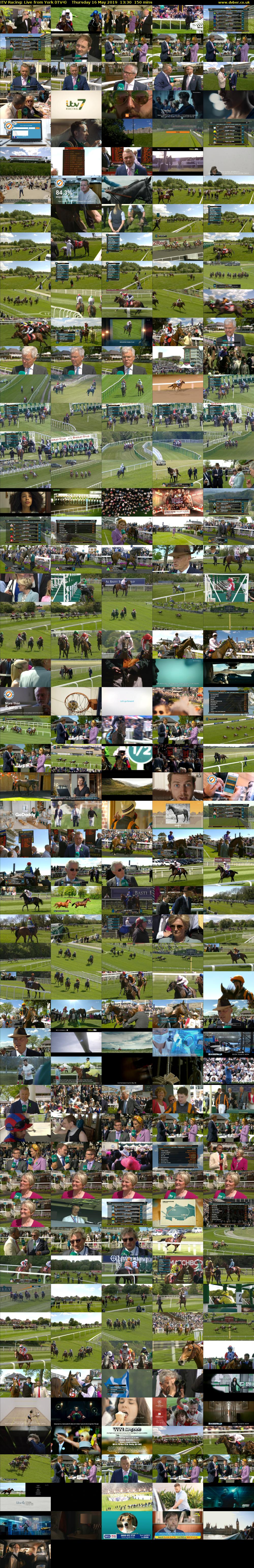 ITV Racing: Live from York (ITV4) Thursday 16 May 2019 13:30 - 16:00