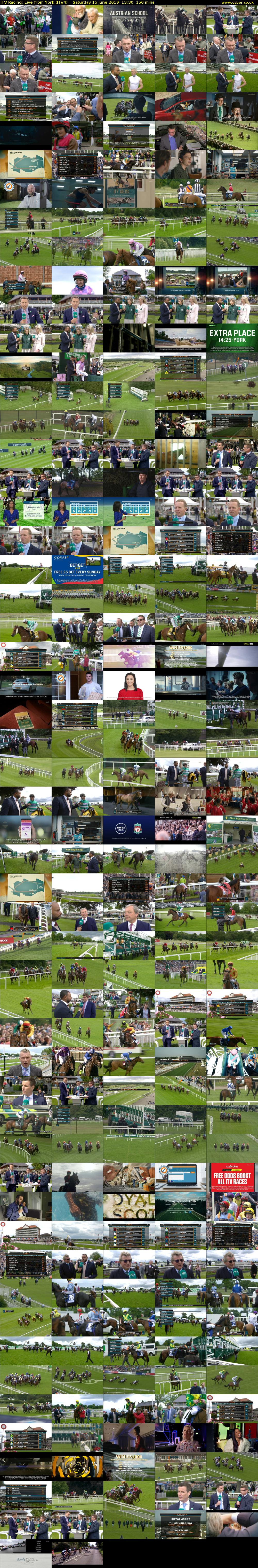 ITV Racing: Live from York (ITV4) Saturday 15 June 2019 13:30 - 16:00