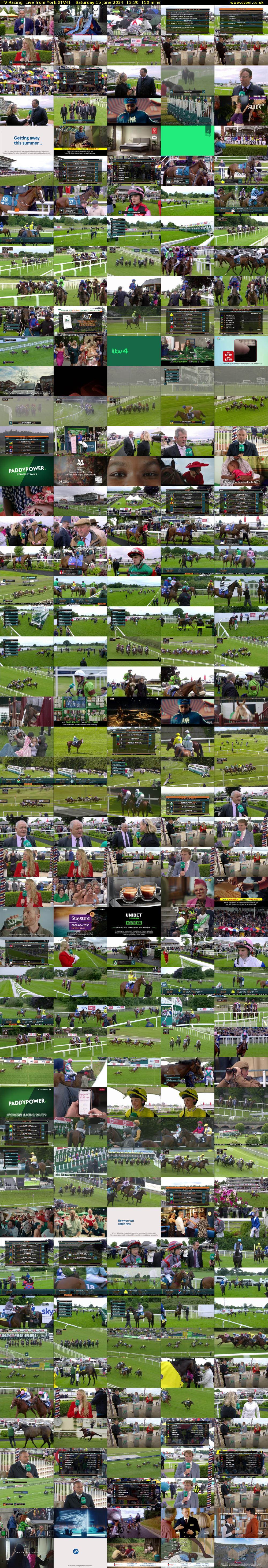ITV Racing: Live from York (ITV4) Saturday 15 June 2024 13:30 - 16:00