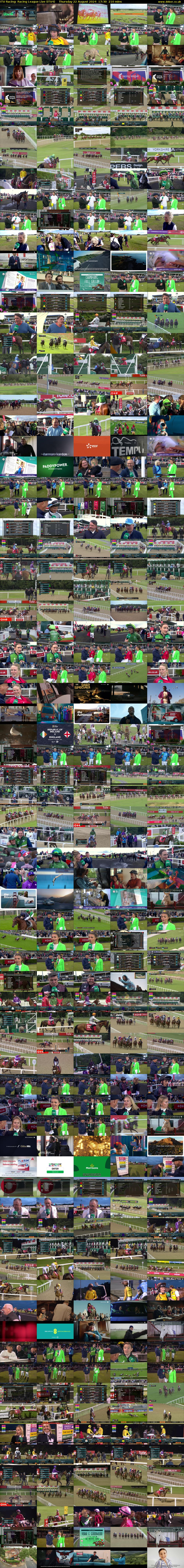 ITV Racing: Racing League Live (ITV4) Thursday 22 August 2024 17:30 - 21:00