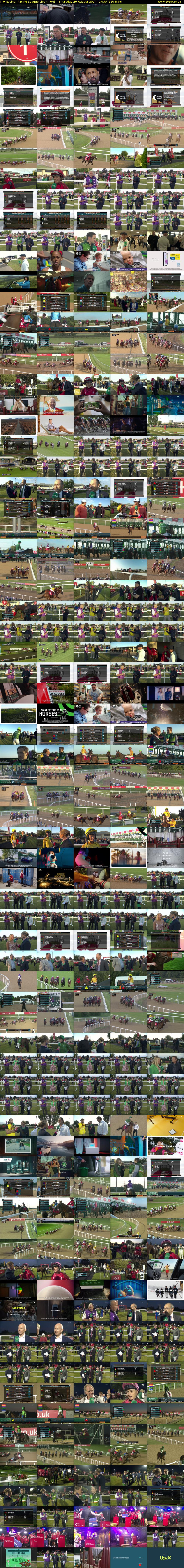 ITV Racing: Racing League Live (ITV4) Thursday 29 August 2024 17:30 - 21:00