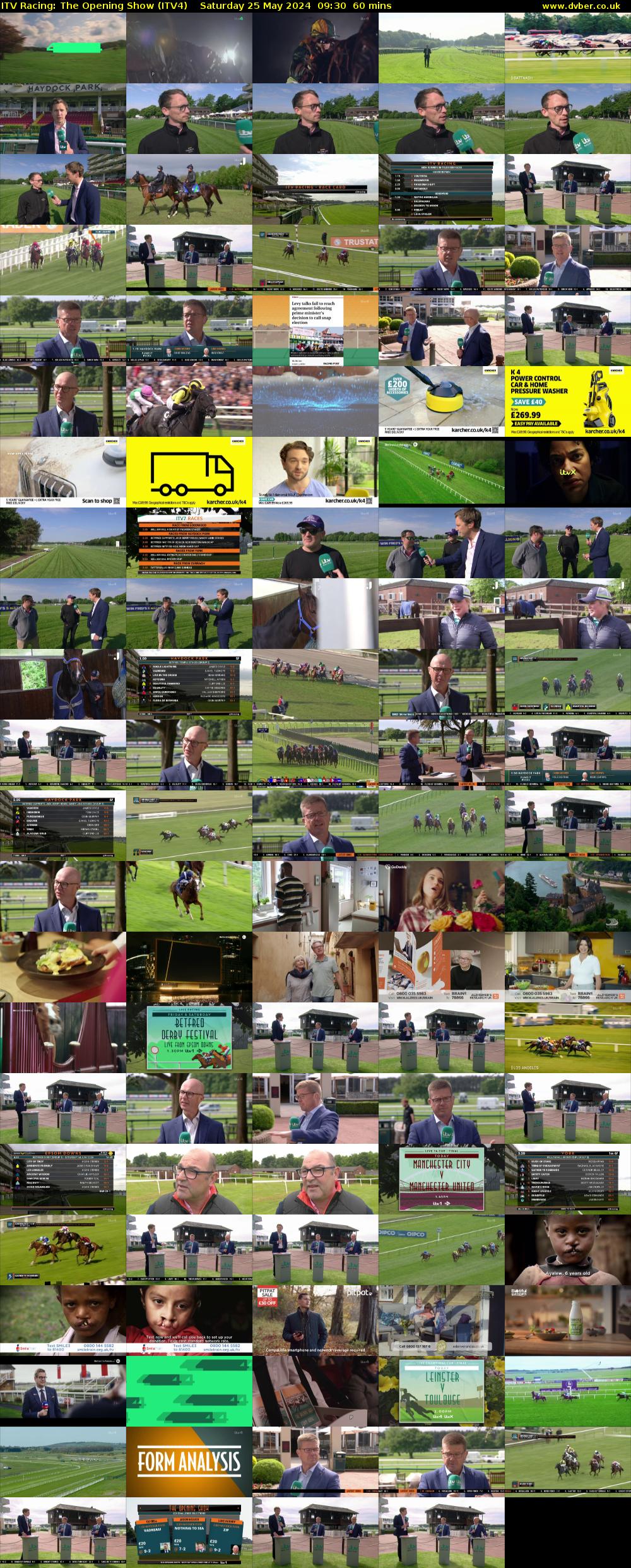 ITV Racing: The Opening Show (ITV4) Saturday 25 May 2024 09:30 - 10:30