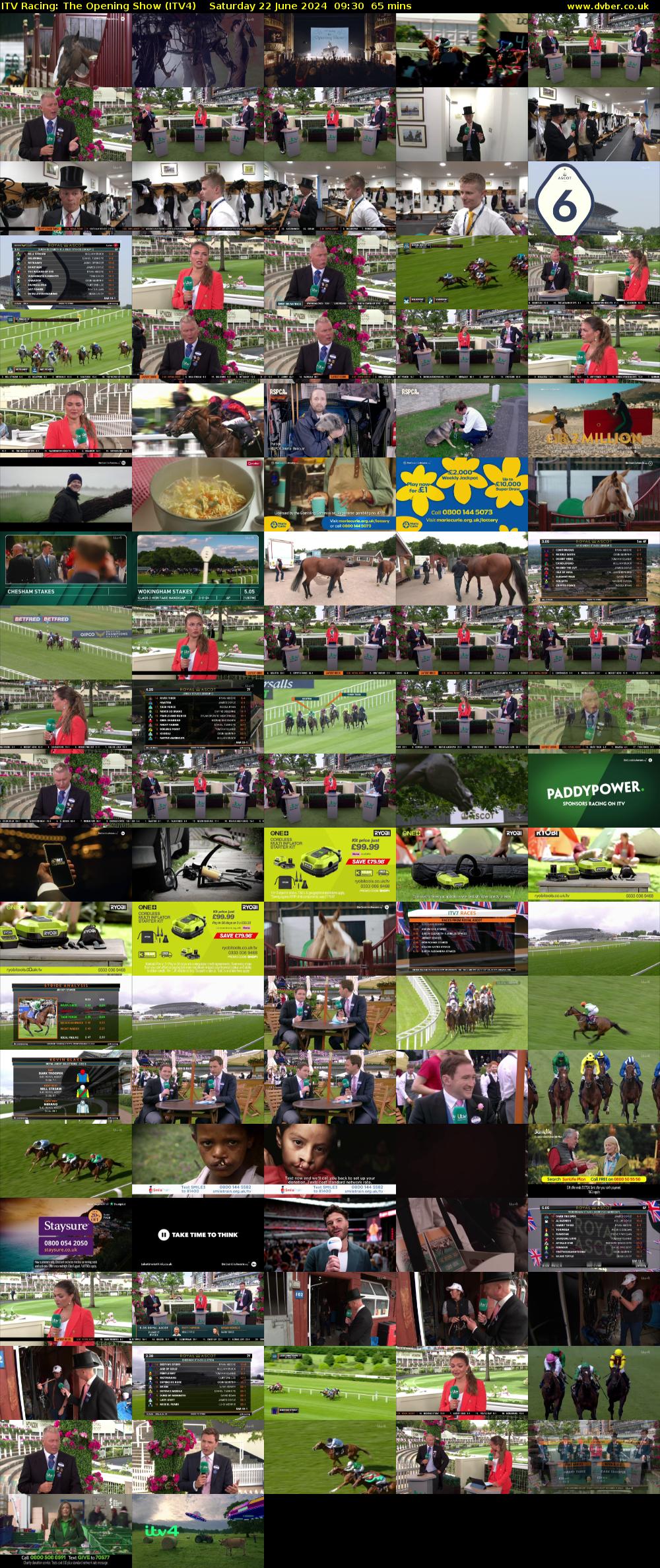 ITV Racing: The Opening Show (ITV4) Saturday 22 June 2024 09:30 - 10:35